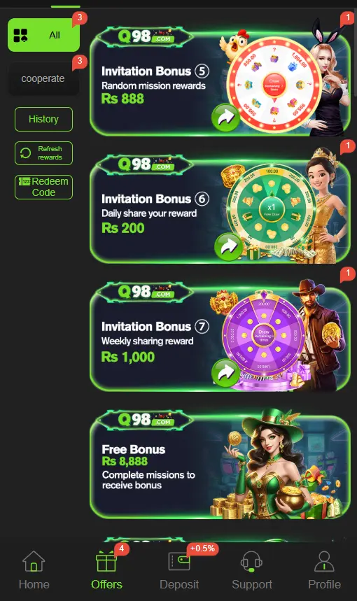 Q98 Game