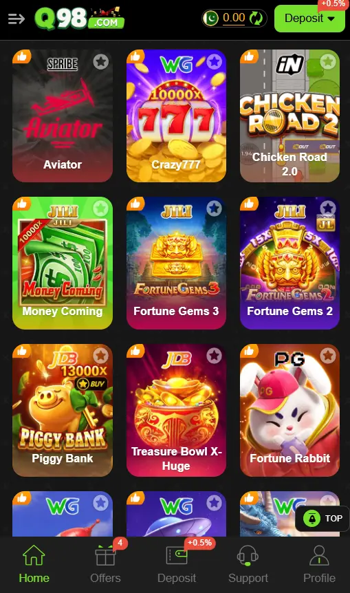 Q98 Game
